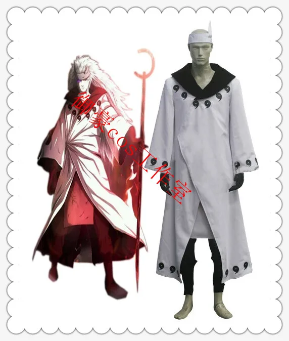 Героя аниме «Наруто madara Uchiha Jinchuriki Трансформеры-Аниме Косплэй костюм