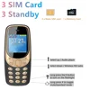 SERVO Q3308 PRO 3 SIM Card 3 Standby Mini Mobile Phone Bluetooth Dial Speed Dial Magic Voice FM Radio Call Recording Cellphone 2