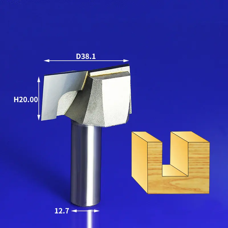 12,7 мм-1 шт, ЧПУ гравировальный деревообрабатывающий фрезерный станок, вольфрамовая твердосплавная Концевая фреза, чистящая Нижняя фреза - Длина режущей кромки: Model 20
