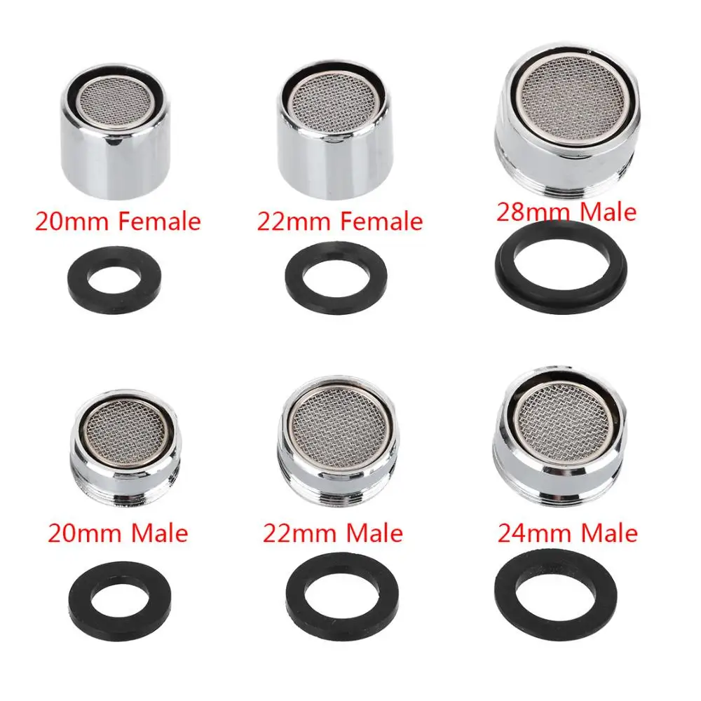 Replacement Tap Aerator Bubbler Nozzle Filter Male Female Fine Thread 18mm-28mm 