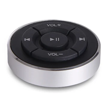 

Lightweight Practical Easy Operate Mini Handle Mount Auto Bluetooth Sensitive Car Steering Wheel Wireless Remote Control