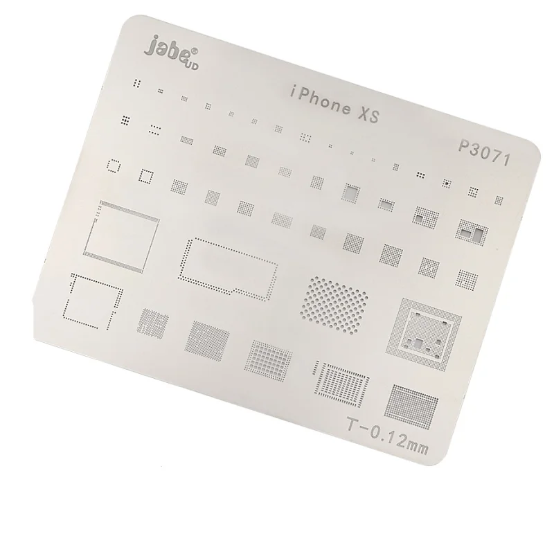 

Reballing Stencil for iPhone XR XS XSMAX BGA Reballing Stencil Template PCB BGA Soldering Kit Welding Tool Kit
