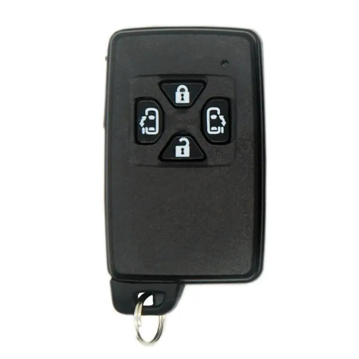 Smart Remote Key Shell 5 Buttons Replacement for Toyota Alphard Previa  Noah Prado Empty Key Case