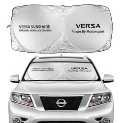 Universal Car Windshield Sunshade for Optimal Sun Protection (For Versa)