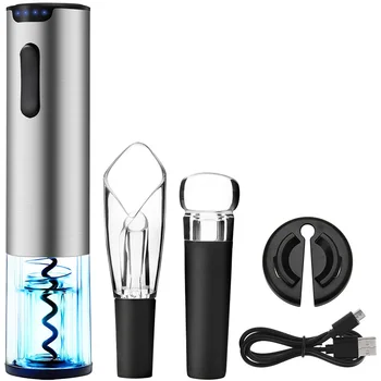 

Electric Bottle Opener, Automatic Bottle Opener Kit, Can Be Poured Into Stainless Steel Bottle Opener Via USB Cable
