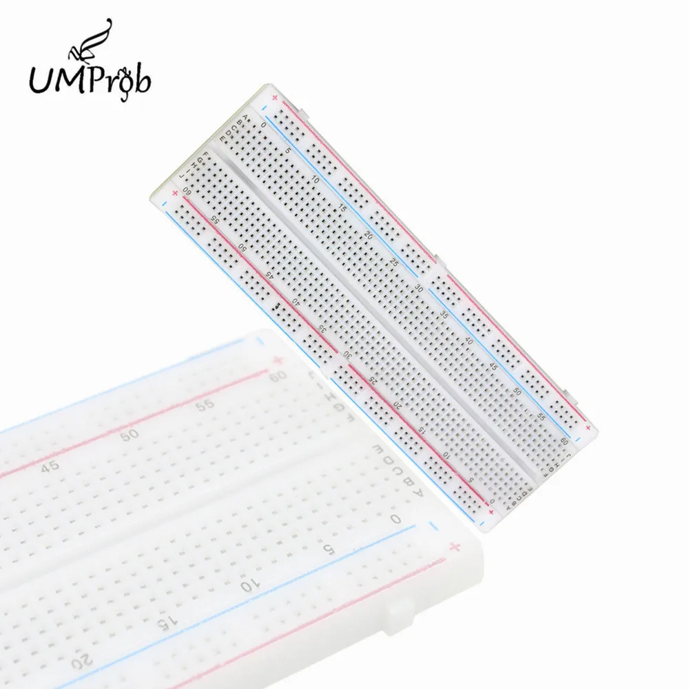 Макетная плата 830 точечная печатная Φ MB102 MB 102 или arduino Raspberry berri Pi Diy Kit|Интегральные