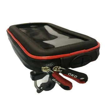 

New Waterproof Bag Motorcycle Phone Holder Case Bicycle Phone Holder Bike Handlebar Support Moto Mount Card slots