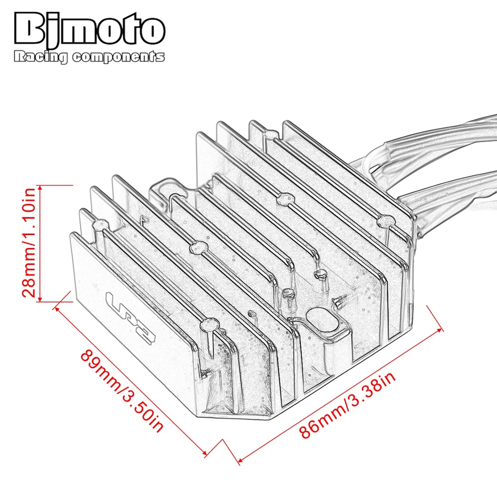 BJMOTO мотоцикл металлическое напряжение 90511034000 РЕГУЛЯТОР выпрямитель для KTM RC 390 RC390