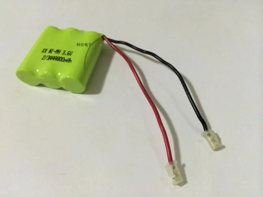 

MasterFire Original Ni-MH 2/3AAA 3.6V 800mAh 2/3 AAA Rechargeable Battery NiMH Batteries Pack With Plug For Cordless Phone