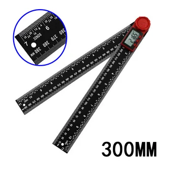 

200mm / 300mm 2 In 1 Digital Gonionmeter Angle Ruler Protractor Angle Finder