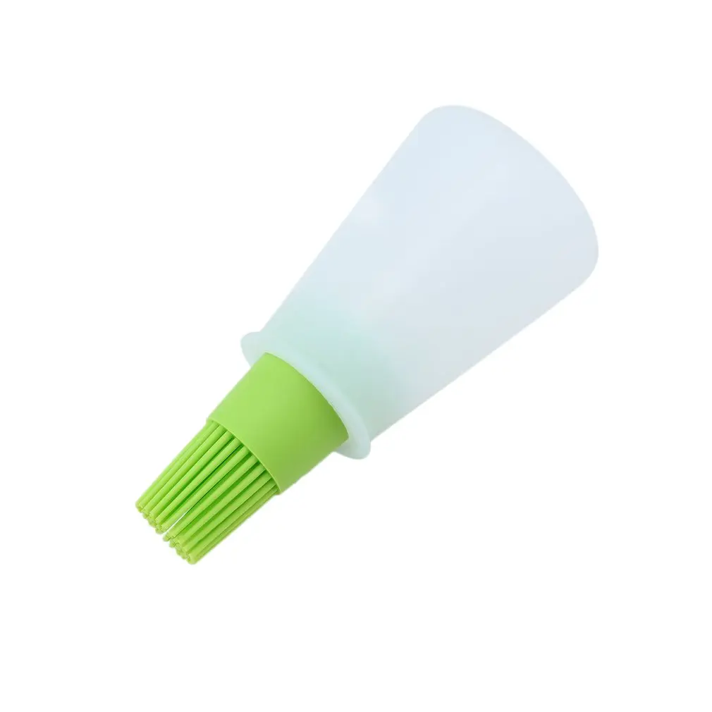 Barbacoa Storage Bottles Silicone Oil Bottle with Brush for Barbecue Cooking Baking Pancake BBQ Tools Kitchen Accessories