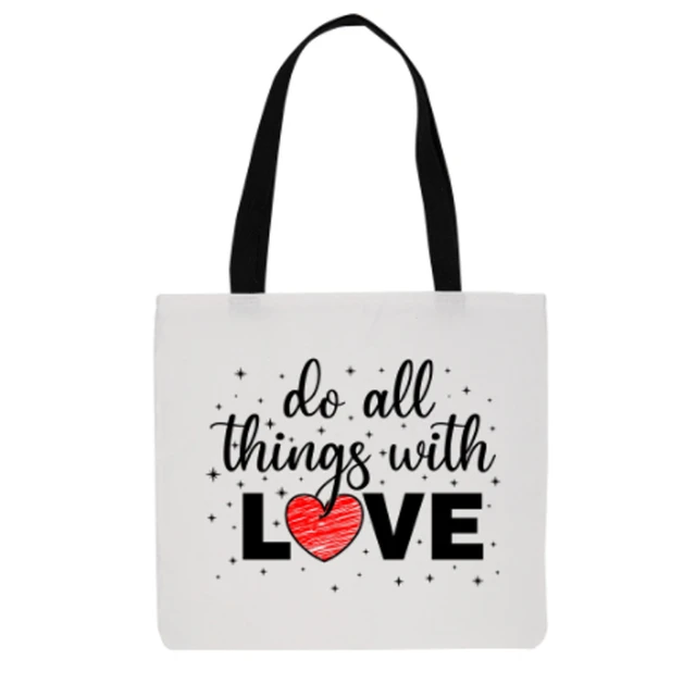 Sublimation Canvas Tote Bags, Sublimation Polyester Tote Bags