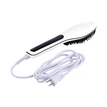 

2020 Fashion Design Hot Electric Hair Straightener Comb Lcd Iron Brush Auto Hair Massager Tool For Dating Occasion