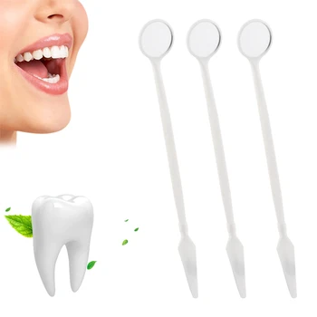 

Random Color 1Pcs Dental Mirror Instruments Mouth For Checking Eyelash Extension Applying Eyelash Tools & Teeth OralTooth Clean