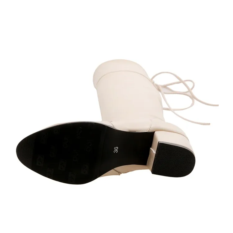 Brand New Winter Sexy Black White Women Thigh High Boots Glamour 5.5cm Heels Lady Riding Shoes Plus Size Over-the-Knee boots