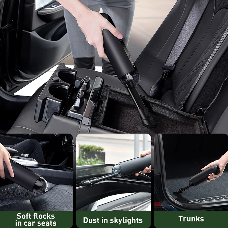 US $38.88 Baseus A2 Car Vacuum Cleaner Mini Handheld Auto Vacuum Cleaner With