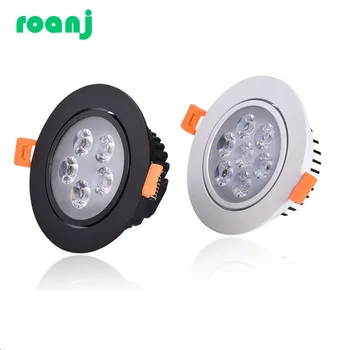 

Dimmable LED downlight COB ceiling light spotlight 6W 10W 14W 18W AC85-265V embedded round LED ceiling light indoor lighting