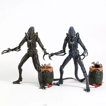 

NECA Aliens Brown / Blue Warrior Alien Ultimate Edition PVC Action Figure Collectible Model Toy