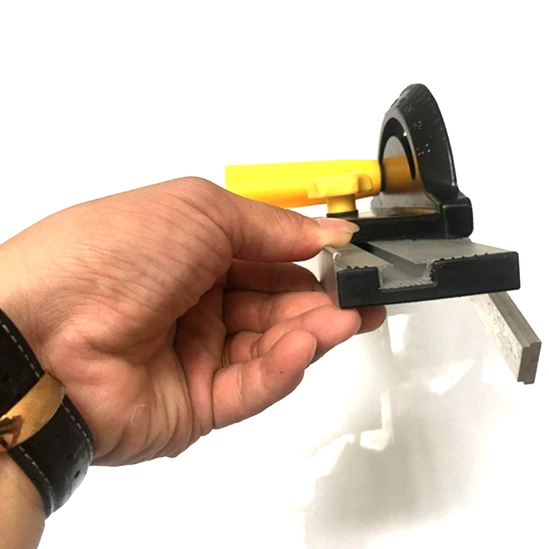 Деревообработка Diy Столярный инструмент Аксессуары торцовочный манометр комплект с регулируемым поворотным стопом угол стол пила толкатель для столешницы