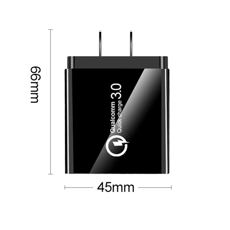 Быстрое настенное зарядное устройство Ugreen 3,0 QC 18W USB зарядное устройство QC3.0 для samsung s10 Xiaomi iPhone huawei зарядное устройство для мобильного телефона