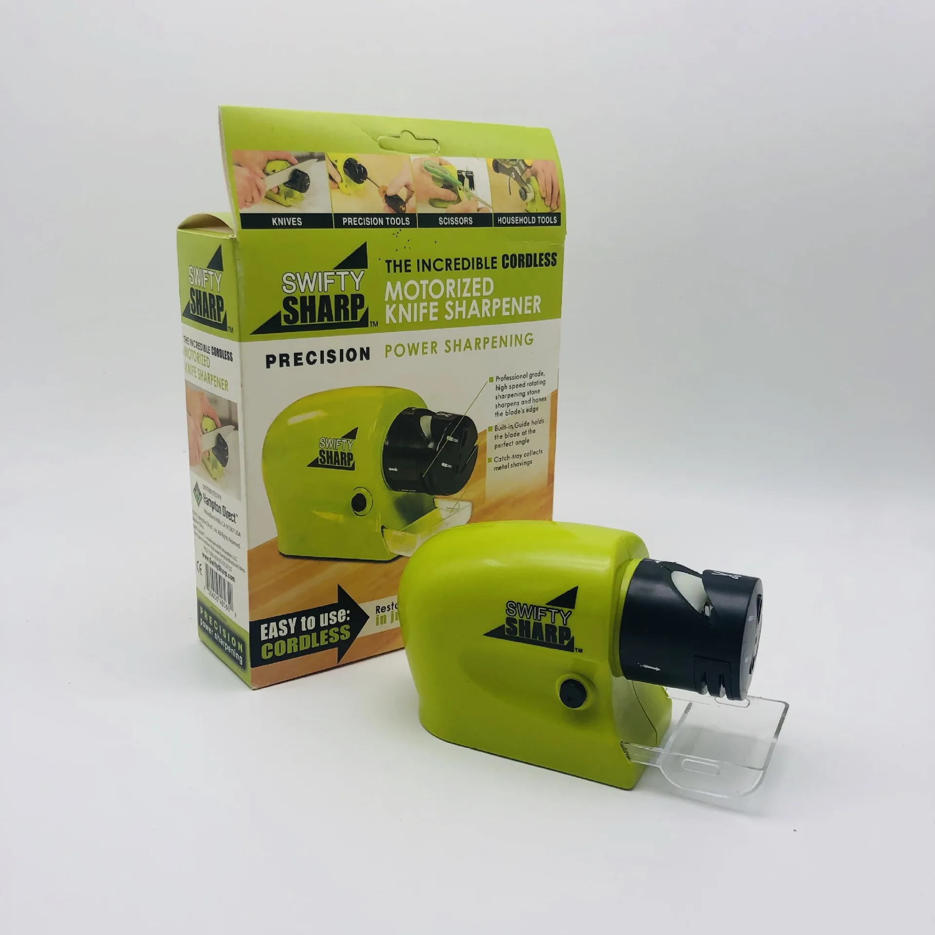 Мини Бытовая кухонная электрическая точилка, быстрый острый точильный камень, многофункциональная байонетная шлифовальная машина