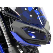 Аксессуары для мотоциклов акриловый передний головной светильник Защитная крышка экран Автомобильный светильник объектив для Yamaha MT-09 MT 09 mt09