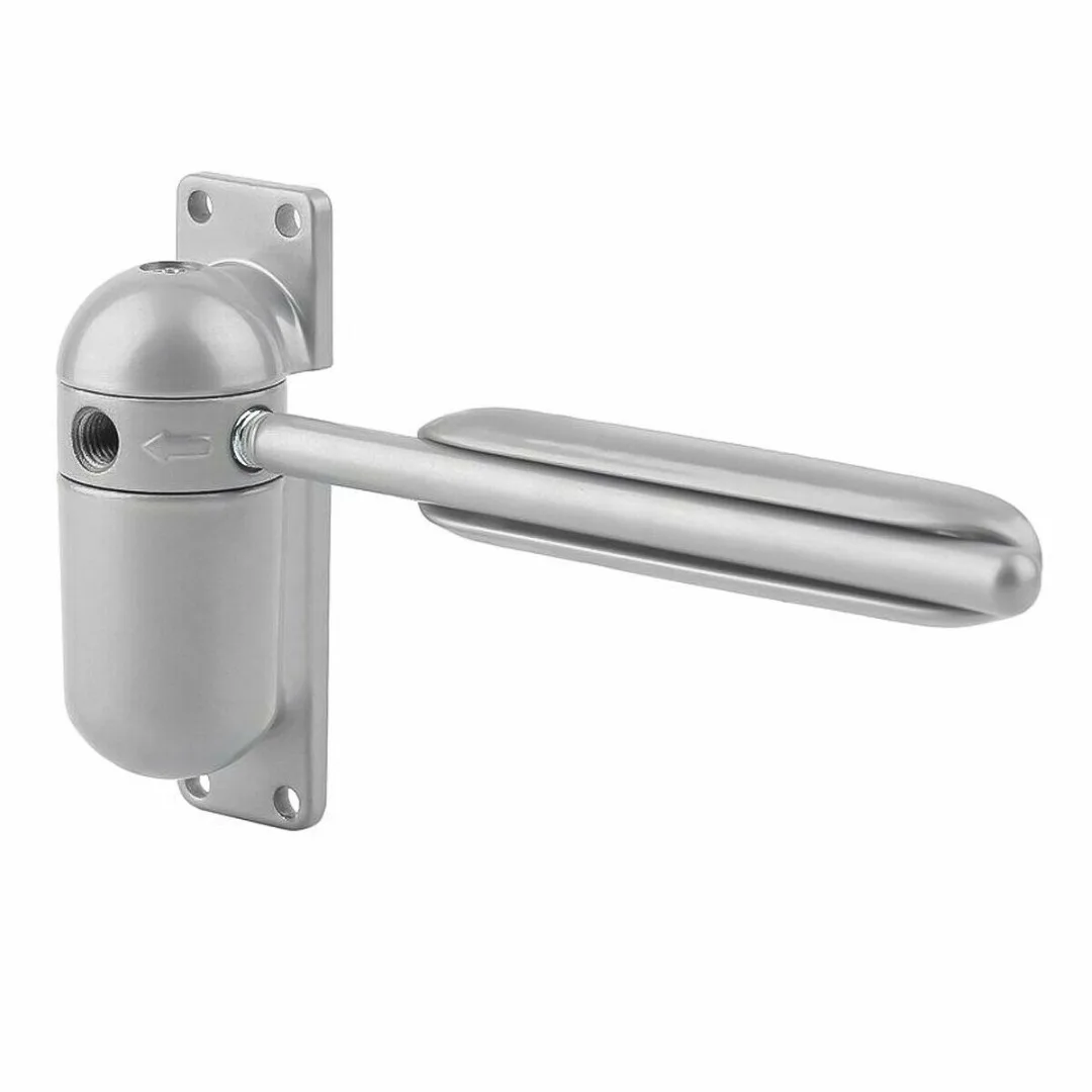 Adjustable Spring Door Closer Fire Rated For Garden Gates Gray Hinge Durable Hot 