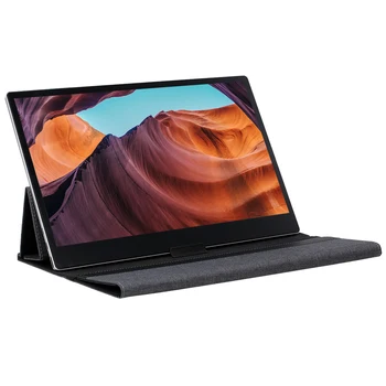 

15.6'' LED Portable Monitor Monitor 4K IPS Screen Replacement for Switch/PS4/PC/Laptop (with Touch Screen/Battery EU Plug)
