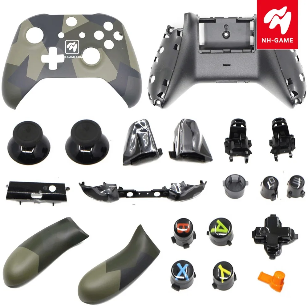 Полный корпус оболочка для xbox ONE тонкий контроллер защитный чехол для джойстика чехол с кнопками Mod Kit