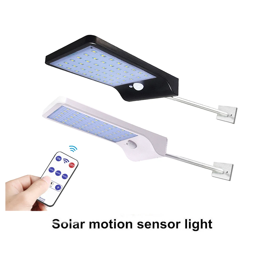 

48/36 LED Solar lamp Wireless Motion Sensor Garden Decoration Solar Light spotlight Street Path Yard Waterproof Wallmetal pole