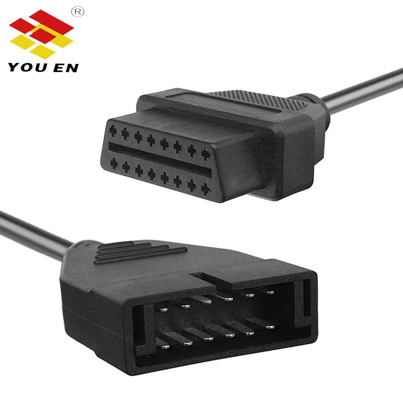 YOUEN OBD2 сканер грузовик диагностический кабель для GM 12 Pin GM12 до 16 Pin кабель для GM транспортных средств Авто сканер адаптер