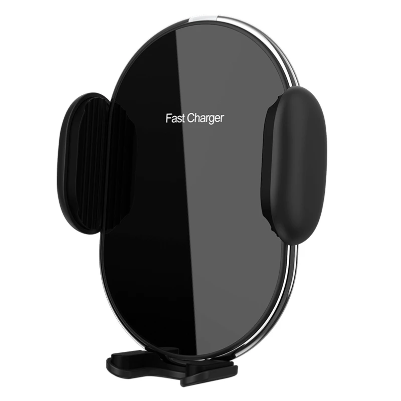 

FFYY-Ocube 10W Qi Car Wireless Charger for Samsung IPhone Millet Huawei Smart Infrared Sensor Fast Wireless Charging Car Phone H
