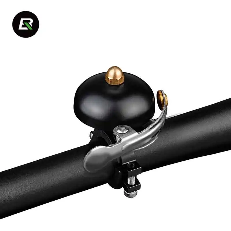 Black2 2016-1AG ROCKBROS мини велосипедный звонок из нержавеющей стали велосипедный руль Рог безопасности велосипедный Звонок классические аксессуары для велосипеда - Цвет: Black2 2016-1AG