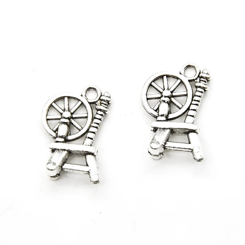 

Лидер продаж, подвески из металлического сплава в стиле ретро с водяным колесом, подходят для изготовления ювелирных изделий ручной работы «сделай сам», 16 шт.