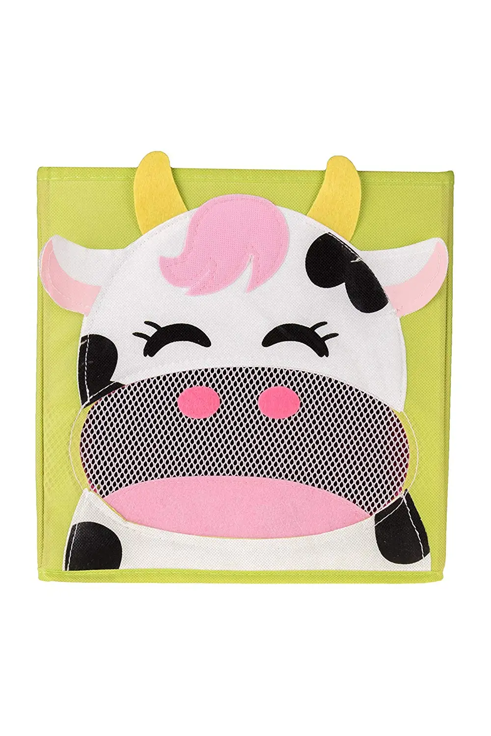 New cartoon Non-woven fabric Folding Embroider Large Storage Box for kid Toys Storage organizer clothes Cosmetics storage bins