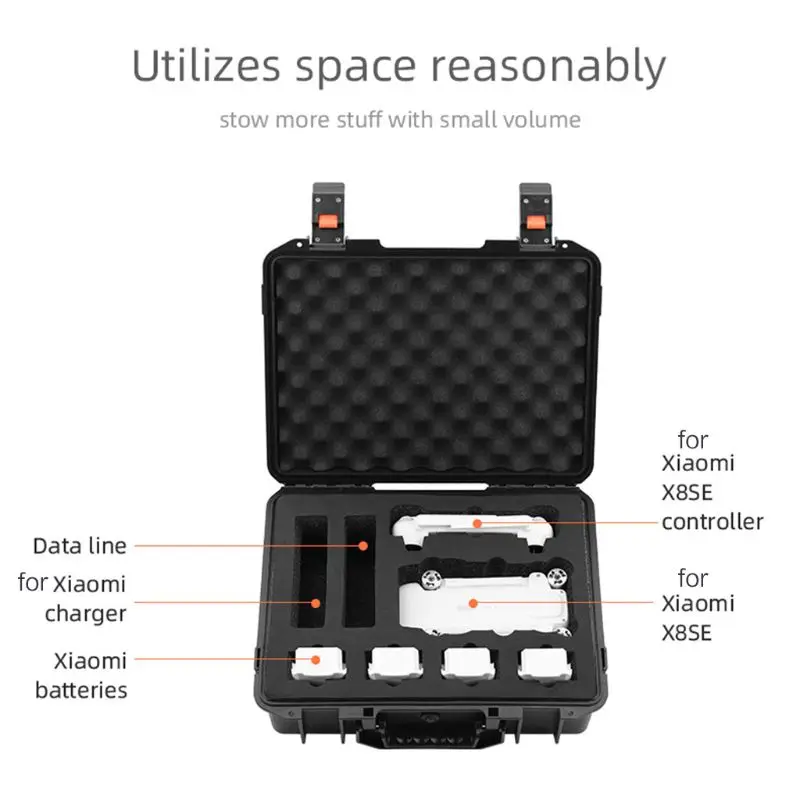  Fashion Fashion Shockproof Storage Bag Waterproof Protective Handbag Carrying Case Organizer Suitca