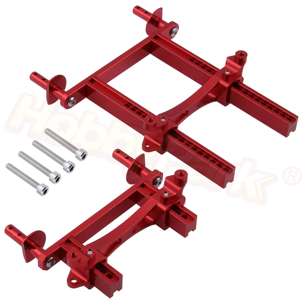 Передний и задний Алюминиевый корпус набор креплений для Traxxas Trx4 TRX 4 RC Гусеничный