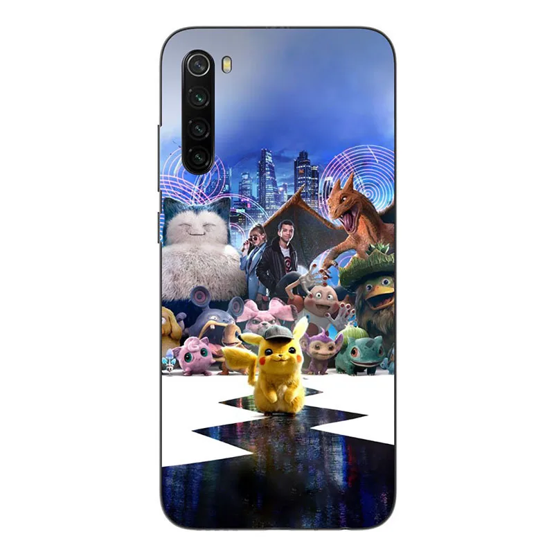 Мягкий силиконовый чехол для Xiaomi Redmi Note, 8 T, 8 T, 6,3 дюймов, чехол-накладка на заднюю панель, HD принт с розами, волком, мультипликационным рисунком, Fundas Para, чехол - Цвет: Z09