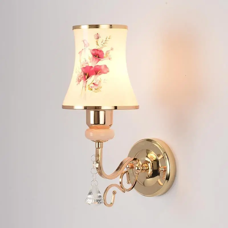 Industrieel Wandlampen Lampara Arandela Aplique Luz Pared Wandlamp для дома Хрустальная аппликация Murale светильник Настенный светильник для спальни светильник