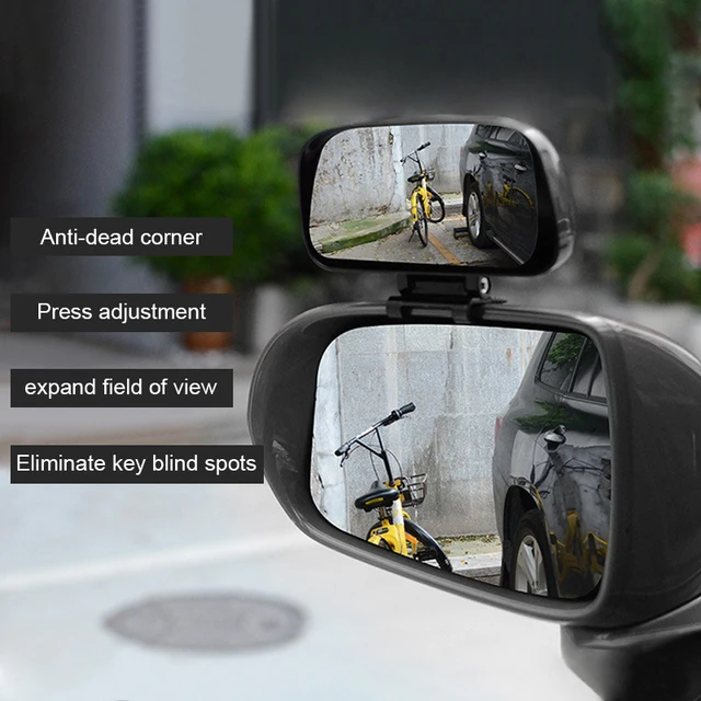 Blind Spot Mirrors For Cars - BeskooHome Waterproof 360°Rotatable