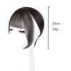 Flequillo de aire 3D fino, extensiones de cabello con Clip, con flequillo, Invisible, sin costuras ► Foto 2/6