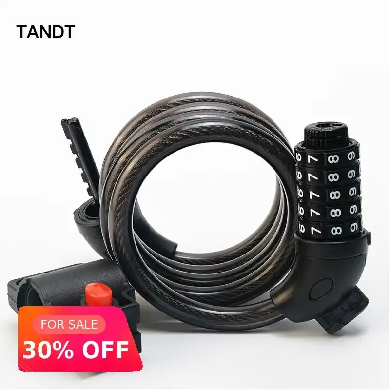 steel cable bike lock