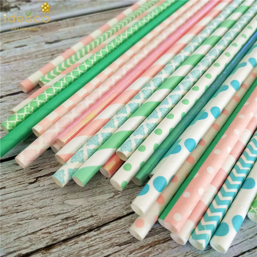 paper straws party wedding435