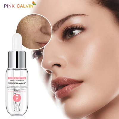 

VIBRANT GLAMOUR Protein Face Serum Anti-Wrinkle Facial Essence Whitening Moisturizing Anti-allergy Deep Hydration Girl Skin Care