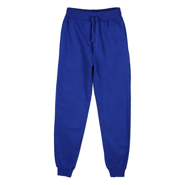 2019 New Men Joggers Brand Male Trousers Casual Pants Sweatpants Jogger 15 color Casual GYMS Fitness Workout sweatpants Blue