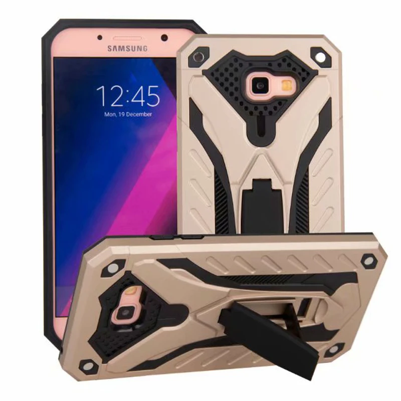 Чехол, чехол, чехол для Samsung Galaxy A7 A750 edge TPU armor защита от падения Автономный Кронштейн, чехол для телефона