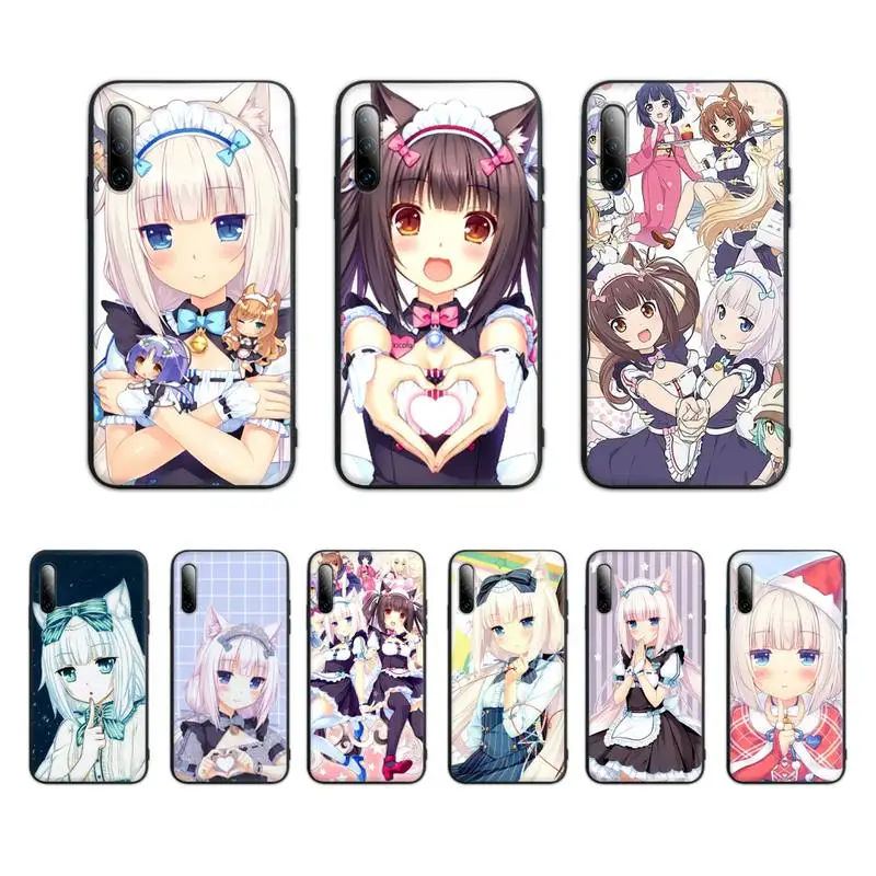 Vanilla NEKOPARA Anime Phone Case For Samsung S21 S20 Fe S30 Ultra S10-4G S10-5G Plus Lite S10e S9 Silicone Funda | Мобильные