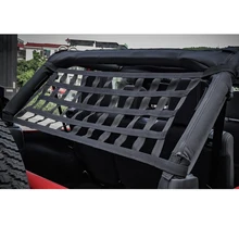 Дополнительная грузовая сетка на крышу для Jeep Wrangler TJ JK черный анти-УФ багажник интерьер