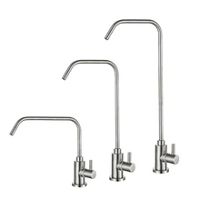 Кухонный кран для питьевой воды фильтр кран из нержавеющей стали матовый Однорычажный кран для холодной воды очиститель воды обратный осмос кран