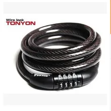 532 велосипедный замок портативный замок с паролем кольцо замок велосипед кодовый замок